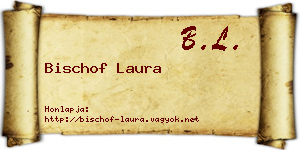 Bischof Laura névjegykártya